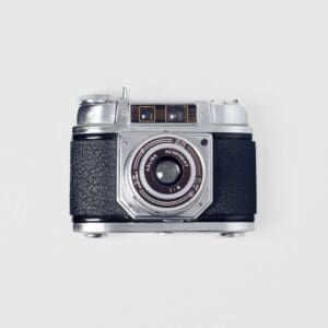 Halina 6-4 "Achromat" Objektiv Filmkamera mit Etui 1950er Jahre