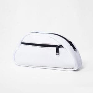 Rhombus - White Fanny Pack