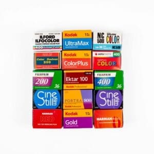 C41 / 15 Color Film Rolls Pack