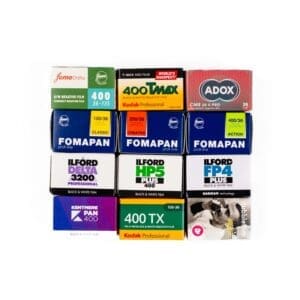 BW / 12 Black & White Film Roll Pack