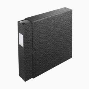 HAMA Negative Folder – 4-Ring Binder for Archiving Film (Black/Marble)